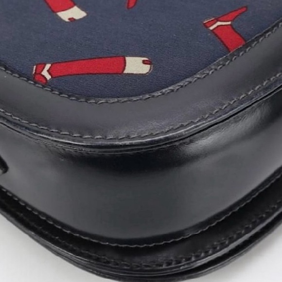 Authentic Vintage Gucci Rare Riding Boots Motif Horsebit Crossbody Bag - Picture 8 of 13